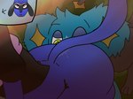 ambiguous_gender anal anal_penetration anthro bent_over big_butt bodily_fluids butt eye_roll feral forest male male/ambiguous male_rimming oral penetration plant rimming rimming_ambiguous saliva saliva_on_face sex thick_thighs tree hurricane_weaver nintendo pokemon generation_4_pokemon pokemon_(species) riolu shinx