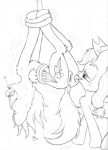 2013 anus applejack_(mlp) blush bound cutie_mark du duo ear_piercing english_text equine female feral freckles friendship_is_magic horse lesbian licking lying my_little_pony on_back pegasus piercing pony punk-pegasus pussy rainbow_dash_(mlp) rope sleeping suspension sweat text tongue traditional_media upside_down wings
Rating: Explicit
Score: 3
User: Falord
Date: August 09, 2013