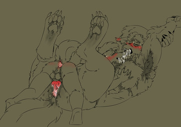 age_difference anatomically_correct anatomically_correct_genitalia anatomically_correct_penis animal_genitalia animal_penis anthro anus armpit_fetish armpit_hair armpit_showing balls blush bodily_fluids body_hair butt cheek_tuft chest_fur chest_tuft claws cum curled_tail curly_hair dripping duo erection facial_tuft fluffy from_front_position fur genital_fluids genitals hair kissing knot larger_sub looking_down lying male male/male male_penetrated male_penetrating missionary_position muscular muscular_anthro muscular_male musk nude on_back open_mouth pawpads penetration penile penis pubes raised_arm saliva saliva_drip scar sex simple_background size_difference smaller_male smile submissive sweat sweaty_armpit tail teeth tongue tuft xphantomk calibour_(xphantomk) naomy_(xphantomk) canid canine canis domestic_dog husky hybrid mammal nordic_sled_dog spitz wolf wolfdog digital_media_(artwork) hi_res monochrome father_(lore) father_and_child_(lore) father_and_son_(lore) incest_(lore) parent_(lore) parent_and_child_(lore) parent_and_son_(lore) son_(lore)