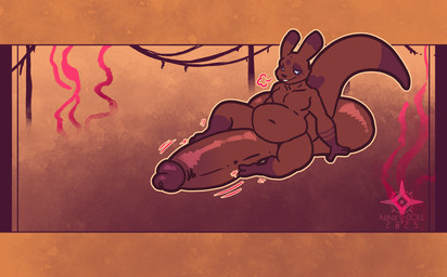 anthro autofootjob balls belly big_balls big_penis feet foot_fetish foot_play genitals gloves_(marking) huge_balls huge_penis humanoid_genitalia humanoid_penis hyper hyper_balls hyper_genitalia hyper_penis leg_markings male markings masturbation overweight penis red_body socks_(marking) solo kokoro-doll rain_world videocult catty_(aircooledrats) mammal slugcat digital_media_(artwork) hi_res