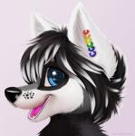 anthro canine colored cute fur hair jamesfoxbr looking_at_viewer male mammal open_mouth painted painting plain_background smile solo teeth tongue
Rating: Safe
Score: 0
User: jamesfoxbr
Date: March 08, 2014