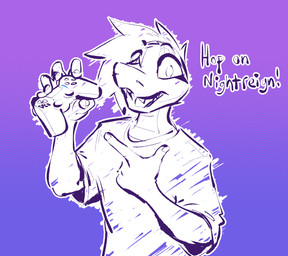 5_fingers anthro clothed clothed_anthro clothing controller fingers game_controller gesture hair hand_gesture looking_at_viewer male pointing shirt solo t-shirt teeth text topwear atrolux conditional_dnp shedding_inhibitions_(atrolux) amon_(atrolux) reptile scalie snake 2025 english_text