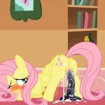 1:1 2013 anus blush bodily_fluids butt cum cum_on_ground cutie_mark dildo dildo_sitting equid equine feathered_wings feathers female fluttershy_(mlp) friendship_is_magic fur genital_fluids genitals hair hasbro long_hair mammal masturbation my_little_pony mythological_creature mythological_equine mythology open_mouth orgasm pegasus penetration pink_hair pussy sex_toy solo sweat toying_self vaginal vaginal_masturbation vaginal_penetration wings yellow_body yellow_feathers yellow_fur zat