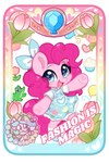 blue_eyes chibi clothing cupcake dress eyelashes female flower food footwear fur heart_symbol mane open_mouth open_smile pink_body pink_fur plant shoes short_sleeves smile smiling_at_viewer socks solo text tulip_(flower) oofycolorful friendship_is_magic hasbro my_little_pony gummy_(mlp) pinkie_pie_(mlp) crocodile crocodilian earth_pony equid equine horse mammal pony reptile scalie 2023 english_text hi_res