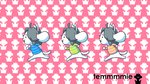 hair parody solo white_body unknown_artist beatmania beatmania_iidx bemani konami undertale undertale_(series) temmie_(undertale) mammal tem 16:9 widescreen