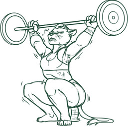 armpit_hair athletic_wear body_hair breasts clenched_teeth crouching dildo dildosport exercise female muscular muscular_female sex_toy small_breasts snatch_(weightlifting) solo squats teeth vaginal weightlifting weights workout workout_clothing redout teenage_mutant_ninja_turtles sally_pride felid lion mammal pantherine digital_drawing_(artwork) digital_media_(artwork) hi_res monochrome