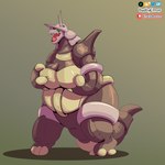 female grope obese overweight transformation weight_gain dustyerror asian_mythology east_asian_mythology korean_mythology mythology nintendo pokemon aggron bulgasari elephant elephantid generation_3_pokemon mammal pokemon_(species) proboscidean 1:1 absurd_res hi_res