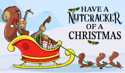 3_toes 5_fingers acorn ambiguous_feral ambiguous_gender bangs black_eyebrows black_eyes blue_eyeshadow blue_sky boots bottomwear box breasts brown_clothing brown_gloves brown_handwear brown_high_heeled_boots brown_shirt brown_tail brown_topwear buckteeth christmas_clothing christmas_headwear christmas_present clear_sky clothed clothed_female clothed_humanoid clothing container eyebrows eyelashes eyeshadow feet female feral fingers food footwear fruit fully_clothed fully_clothed_female fully_clothed_humanoid fur gift gift_box gloves grey_bottomwear grey_clothing grey_pants group hair handwear hat headgear headwear high_heeled_boots high_heels holiday_message holidays larger_female larger_humanoid light lips long_tail looking_at_viewer makeup medium_breasts medium_hair mountain multicolored_body multicolored_fur nut_(fruit) orange_hair outside pants plant raised_hands red_clothing red_hat red_headwear red_lips running santa_hat shirt shoes sitting size_difference sky sleigh sleigh_ride smaller_ambiguous smaller_feral smile smiling_at_viewer tail tan_body tan_fur tan_skin tan_tail teeth text toes topwear two_tone_body two_tone_fur two_tone_tail winter rod_allen christmas marvel squirrel_girl_(marvel) animal_humanoid humanoid mammal mammal_humanoid rodent rodent_humanoid sciurid sciurid_humanoid tailed_humanoid tree_squirrel tree_squirrel_humanoid 2025 absurd_res colored digital_drawing_(artwork) digital_media_(artwork) english_description english_text hi_res lighting shaded signature