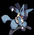 action_pose ambiguous_gender anthro biped chest_spike high-angle_view paws pose solo spikes spikes_(anatomy) standing shin_(artist) nintendo pokemon canid generation_4_pokemon lucario mammal pokemon_(species) alpha_channel low_res