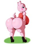 aged_up anthro big_breasts big_butt breasts butt clothing female footwear high_heels huge_butt looking_at_viewer looking_back presenting presenting_hindquarters shoes solo wide_hipped_female wide_hips conditional_dnp suirano peppa_pig peppa_pig_(character) domestic_pig mammal suid suina sus_(pig) hi_res