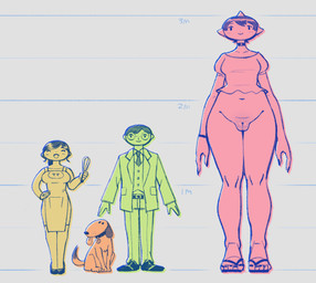 1_horn 5_toes ^_^ accessory ambiguous_feral ambiguous_gender apron belt blush blush_stickers bottomless bottomless_female bottomless_humanoid button_(fastener) choker clothed clothed_female clothed_human clothed_male clothing collar collarbone color_coded digit_ring eyes_closed eyewear feet female female_human female_humanoid feral floppy_ears footwear genitals glasses group hair hand_on_hip hand_on_own_hip high_heels holding_object horn humanoid_pointy_ears jewelry lop_ears male male_human navel necklace necktie open_mouth open_smile plump_labia pointy_ears ponytail ring round_glasses round_nose sandals shoes short_hair size_difference smile standing stubble suit tail toes tongue tongue_out topwear topwear_only vulva wearing_glasses wedding_ring noill asian_mythology east_asian_mythology japanese_mythology mythology ringo-chan_(noill) demon horned_humanoid human humanoid mammal oni yokai 2026 digital_media_(artwork) hi_res
