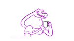 16:9 2020 2d_animation animated anthro clothed clothing cobra container cup drinking female humor just_right keeshee lamarian meme ncs reptile reverb_(audio) scalie short_playtime signature slurping snake snake_hood solo sound sound_warning voice_acted webm widescreen
