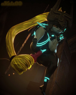 5_toes animal_dildo animal_sex_toy anthro big_butt black_body blonde_hair blue_markings blue_nipples blue_vulva butt canine_dildo cute_fangs dildo fangs feet female genitals glowing glowing_markings glowing_nipples grey_body grey_helmet hair humanoid_feet long_hair looking_down looking_pleasured markings masturbation moan nipples plantigrade prehensile_hair red_eyes sex_toy shortstack shortstack_female smile solo sound_effects spread_legs spreading teeth thick_thighs toes vaginal vaginal_masturbation vulva yellow_sclera nkaiz00 crute_(modeler) palewdasarts_(modeler) uncle_lu_(modeler) nintendo the_legend_of_zelda twilight_princess midna imp twili 2026 3d_(artwork) 3d_animation 4:5 animated digital_media_(artwork) hi_res short_playtime sound video voice_acted