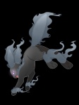 butt feral male simple_background solo transparent_background achromatic fakemon auster fan_character canid canine fakeveelution mammal phanteon 3:4 alpha_channel