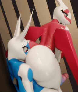 anthro anthro_on_anthro big_breasts big_butt big_penis blue_body breasts butt duo erection facesitting female foreskin genitals humanoid_genitalia humanoid_penis male male/female nude penis pokemorph red_body sitting sitting_on_another surprised white_body xlkev nintendo pokemon generation_3_pokemon latias latios legendary_pokemon pokemon_(species) 3d_(artwork) 3d_animation animated digital_media_(artwork) no_sound short_playtime video brother_(lore) brother_and_sister_(lore) incest_(lore) sibling_(lore) sister_(lore)