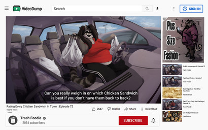 advertisement anthro belly belly_folds belly_overhang black_body black_bottomwear black_clothing black_fur black_hair black_pants black_sweatpants bottomwear breasts car clothed clothing countershading facial_markings fake_screencap fast_food female fingers food fur grey_body grey_fur hair head_markings holding_bag humanoid_hands inside inside_car inside_vehicle looking_at_viewer markings mask_(marking) navel overweight overweight_anthro overweight_female pants parking_lot parody plastic_bag ponytail raised_clothing raised_shirt raised_topwear red_clothing red_shirt red_t-shirt red_topwear review ring_(marking) ringed_tail seat shirt sitting sitting_in_car solo steering_wheel striped_body striped_fur striped_markings striped_tail stripes stuffing sweatpants t-shirt tail tail_markings text thick_thighs tight_clothing topwear track_pants vehicle weight_gain white_body white_countershading silverfang725 youtube mammal procyonid raccoon 2022 clip_studio_paint_(artwork) digital_media_(artwork) english_text hi_res shaded subtitled