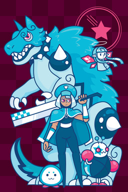 ambiguous_gender antennae_(anatomy) anthro blue_body blue_cape blue_clothing blue_hair blue_hat blue_headwear cape claws clothing female feral footwear gloves group hair handwear hat headgear headwear male melee_weapon plant red_clothing red_eyes red_footwear red_gloves red_handwear red_shoes shoes smile spikes sword tail weapon wings cosmopoliturtle mario_bros mythology nintendo bowser dragon elemental_creature elemental_humanoid flora_fauna goomba human humanoid koopa mammal mythological_creature mythological_scalie plant_humanoid reptile scalie spindrift turtle waddling_head 2:3 character_request hi_res