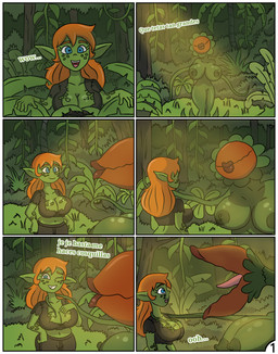 areola big_breasts breasts cartoon_freckles duo eyelashes eyeless female forest forest_background freckled_face freckles green_body lips long_eyelashes nature nature_background navel nipple_dip nipples open_mouth plant solo spot_freckles spots spotted_arms spotted_breasts spotted_face text thick_lips tongue tree unknowndraw6798 impy's_island elemental_creature elemental_humanoid flora_fauna goblin humanoid plant_humanoid 2024 comic hi_res spanish_text translated