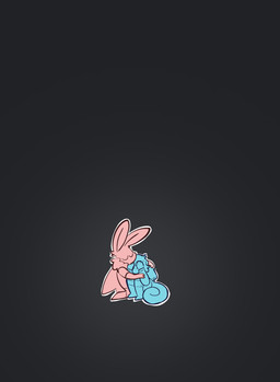 antennae_(anatomy) anthro comforting comic_panel curled_up female fetal_pose hug male simple_background simple_coloring wings vanilla_candy unicorn_blood_(comic) bean_(vanilla_candy) tulip_(unicorn_blood) arthropod insect lagomorph lepidopteran mammal moth absurd_res hi_res