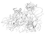 after_sex alternate_form antennae_(anatomy) anthro back_boob bed big_breasts big_butt biped bite_mark_on_breast bite_mark_on_butt bite_mark_on_chest bite_mark_on_leg bite_mark_on_shoulder bite_mark_on_tail bite_marks_all_over breast_grab breast_squish breasts buckteeth butt confusion curvy_figure dildo eyes_closed featureless_breasts female from_front_position furniture gangbang group group_sex hand_on_breast horn huge_butt kiss_mark_on_chest kiss_mark_on_face kiss_mark_on_neck kiss_mark_on_penis larger_humanoid larger_male looking_pleasured lying lying_on_bed male male/female muscular muscular_humanoid muscular_male navel non-mammal_breasts non-mammal_navel on_back on_bed open_mouth pigtails pupils reverse_gangbang reverse_missionary_position scratches sex sex_toy short_stack size_difference sleeping slit_pupils small_breasts smaller_anthro smaller_female smaller_humanoid smaller_male squish tail teeth thick_tail waking_up wide_hips yawn seb_mujinn mythology mujinn animal_humanoid dragon dragon_humanoid faun halfling horned_humanoid humanoid kobold mythological_creature mythological_scalie scalie tailed_humanoid wingless_dragon 2025 4:3 absurd_res hi_res