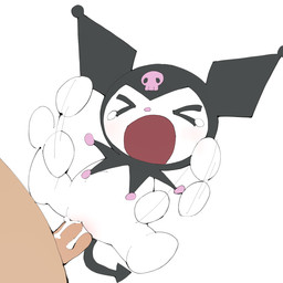 >_< abdominal_bulge anthro anthro_focus anthro_penetrated bodily_fluids chibi cum cum_in_vagina cum_inside deep_penetration duo ejaculation erection eyes_closed female female_focus female_on_human female_penetrated forced genital_fluids genitals human_on_anthro human_penetrating human_penetrating_anthro interspecies larger_male living_condom looking_pleasured lying male male/female male_on_anthro male_penetrating male_penetrating_female on_back on_model open_mouth painful_penetration painful_vaginal penetration penile penile_penetration penis penis_in_vagina rape sex simple_background size_difference solo_focus spade_tail tail tears tight_fit vaginal vaginal_penetration vulva waving_arms white_background yelling youjomodoki onegai_my_melody sanrio kuromi demon human lagomorph leporid mammal rabbit 1:1 hi_res