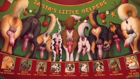 anus balls body_hair butt butt_focus feral fluffy genitals hairy_balls holidays knot knotted_penis male paws penis presenting presenting_anus raised_tail tail vein veiny_penis voidlesky christmas akita bernese bernese_mountain_dog bird_dog canid canine canis dalmatian dobermann domestic_dog german_shepherd golden_retriever great_dane herding_dog hunting_dog husky mammal mastiff molosser mountain_dog nordic_sled_dog pastoral_dog pinscher retriever saint_bernard siberian_husky spitz swiss_mountain_dog hi_res