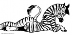 anthro bad_metadata barefoot biped black_and_white breasts butt equid equine feet female hooves joe_rosales looking_aside looking_at_viewer lying mammal missing_sample monochrome nude pinup pose raised_tail side_boob simple_background smile solo stripes tail tail_tuft tuft white_background zebra