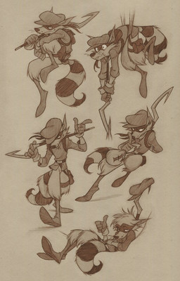 action_pose anthro backpack boots clothing eyemask eyewear finger_gun footwear gesture gloves hair hand_gesture handwear hat headgear headwear holding_object holding_weapon long_sleeve_shirt long_tail lying male markings messy_hair money_bag newsboy_cap on_back one_leg_up pointy_ears pose raised_leg shoes shush simple_background slim snout solo staff striped_markings striped_tail stripes suspension tail tail_markings weapon whiskers leviticusr sly_cooper_(series) sony_corporation sony_interactive_entertainment sucker_punch_productions sly_cooper mammal procyonid raccoon monochrome sketch traditional_media_(artwork)