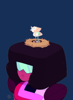 afro ambiguous_gender beak clothed clothing feathered_wings feathers female feral group hair nest topwear wings young discount-supervillain cartoon_network steven_universe garnet_(steven_universe) pearl_(steven_universe) steven_quartz_universe alien alien_humanoid garnet_(gem_species) gem_(species) gem_fusion human humanoid mammal pearl_(gem_species) alpha_channel digital_media_(artwork) hi_res