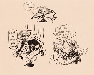 anthro clothing dirty_talk duo genitals heart_eyes heart_symbol hoodie male male/male penis profanity text topwear vein veiny_penis vulva dueling-jester mythology spy_vs_spy canid canine mammal mythological_canine mythological_creature vampire werecanid werecanine werecreature werewolf english_text trans_(lore) trans_man_(lore)