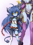 armor black_sclera blue_body blue_hair blue_skin chain clothing duo female hair horn long_hair looking_at_viewer not_furry pupils slit_pupils spade_tail tail torn_clothing yellow_eyes plus9 shinrabanshou asmodeus_(shinrabanshou) astaroth demon daughter_(lore) mother_(lore) mother_and_child_(lore) mother_and_daughter_(lore) parent_(lore) parent_and_child_(lore) parent_and_daughter_(lore)