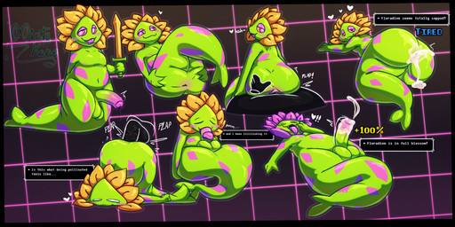 anal anal_penetration anthro anus autofellatio balls belly big_butt blush bodily_fluids butt butt_grab cum cum_drip cum_in_ass cum_inside cumshot disembodied_penis dripping duo ejaculation erection excessive_cum excessive_genital_fluids fangs foreskin gameplay_mechanics genital_fluids genitals green_body half-closed_eyes hand_on_butt humanoid_genitalia humanoid_penis licking living_tail long_tongue lying male male/male male_penetrated male_penetrating male_penetrating_male masturbation melee_weapon narrowed_eyes nipples nude on-floor on_back on_bottom on_top open_mouth oral oral_masturbation orgasm penetration penile penile_masturbation penile_penetration penis penis_lick petals pinned plant presenting presenting_anus reverse_cowgirl_position sex simple_background slightly_chubby smile snake_tail solo_focus spread_anus spreading standing sword tail teeth text thick_thighs tongue unusual_anatomy unusual_tail weapon minty_kane deltarune undertale_(series) darkner elemental_creature elemental_humanoid flora_fauna floradinn humanoid plant_humanoid reptile scalie snake 2026 digital_drawing_(artwork) digital_media_(artwork) english_text hi_res