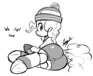 4chan beanie butt camel_toe clothed clothing english_text equine female feral football friendship_is_magic hair hat horse looking_back mammal monochrome my_little_pony pinkie_pie_(mlp) plain_background pony shorts solo starykrow text
Rating: Questionable
Score: 13
User: PrincessOfTheNight
Date: February 02, 2015 4chan beanie butt camel_toe clothed clothing english_text equine female feral football friendship_is_magic hair hat horse looking_back mammal monochrome my_little_pony pinkie_pie_(mlp) plain_background pony shorts solo starykrow text
Rating: Questionable
Score: 13
User: PrincessOfTheNight
Date: February 02, 2015