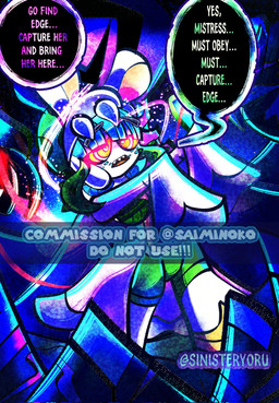 anthro blue_hair clothed clothing dialogue female female_anthro hair long_sleeves mind_control name_drop name_in_dialogue plant sinisteryoru speech_bubble spiral spiral_eyes submissive submissive_female text vines zombie_walk angelicmoonstone mario_bros mario_plus_rabbids_sparks_of_hope nintendo raving_rabbids rayman_(series) ubisoft cursa_(mario_plus_rabbids) daphne_(mario_plus_rabbids) spark_hunter celestial_being elemental_creature flora_fauna hybrid lagomorph mammal rabbid colored crossover digital_drawing_(artwork) digital_media_(artwork) english_text hi_res
