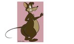 anthro butt male nude overweight overweight_anthro overweight_male shocked solo thick_thighs dutch_(artist) an_american_tail don_bluth scuttlebutt_(character) mammal mouse murid murine rat rodent 5:3 absurd_res hi_res