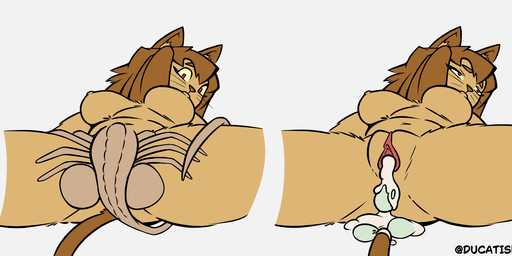anthro athletic breasts defeat defeat_sex defeated defeated_hero defeated_heroine duo ears_up egg egg_insertion female feral forced fur lying male male/female oviposition penetration pregnant questionable_consent simple_background simple_coloring simple_eyes simple_face surprised tail toony vaginal vaginal_penetration ducatislo_(artist) alien_(franchise) gameoverse glitch_productions instant_loss_2koma kit_bodega alien domestic_cat facehugger felid feline felis humanoid mammal hi_res