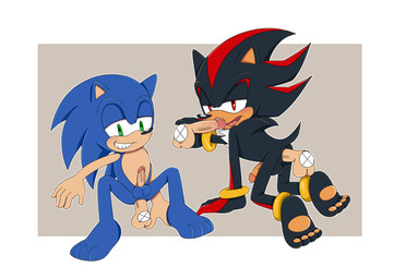 anal anal_penetration anthro anus balls butt disembodied_penis duo from_behind_position genitals green_eyes kneeling looking_back looking_pleasured male male/male nude offscreen_male oral pawpads paws penetration penile penile_penetration penis penis_in_ass red_eyes sex vein veiny_penis silentmist sega sonic_the_hedgehog_(series) shadow_the_hedgehog sonic_the_hedgehog eulipotyphlan hedgehog mammal hi_res