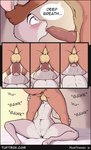 animal_genitalia animal_penis backsack balls base_three_layout bed_sheet bedding blush bodily_fluids breasts butt canine_genitalia canine_penis deep_throat dialogue duo ear_grab face_fucking faceless_character faceless_male fellatio female female_focus five_frame_image flat_chested genital_fluids genitals grabbing_both_ears implied_oral innie_pussy irrumatio knot looking_up low-angle_view male male/female multiple_angles nipples oral oral_penetration penetration penile penis penis_in_mouth pussy reverse_jackhammer_position sex side_view sitting small_breasts spread_legs spreading standing text tongue tongue_out tongue_out_fellatio vaginal_fluids view_between_legs worm's-eye_view conditional_dnp tuftbox disney zootopia judy_hopps nick_wilde canid canine fox lagomorph leporid mammal rabbit red_fox true_fox 2025 absurd_res comic hi_res url