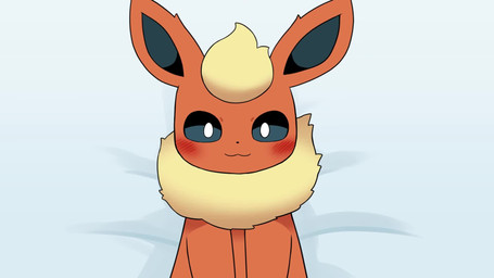 :3 ambiguous_gender ambiguous_pov bedding bedding_background belly_rub blue_body blush consistent_pov duo_focus eyes_closed feral first_person_view fur group humanoid_hands looking_at_viewer orange_body orange_fur petting trio sum nintendo pokemon eeveelution flareon generation_1_pokemon human mammal pokemon_(species) vaporeon 16:9 animated hi_res long_playtime sound video widescreen
