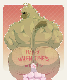 anthro ass_on_face big_butt big_muscles butt crush duo facesitting huge_butt huge_muscles hyper hyper_butt hyper_muscles male male/male muscular muscular_male sitting sitting_on_another size_difference smashing thick_thighs tongue tongue_out elninisss alien_cat absurd_res hi_res