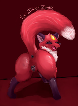 all_fours anatomically_correct anatomically_correct_anus anatomically_correct_genitalia anatomically_correct_vulva animal_genitalia animal_vulva anus blush butt canine_genitalia canine_vulva dipstick_tail fangs female feral forehead_gem fur gem genitals leg_markings looking_back markings multicolored_body multicolored_fur multicolored_tail open_mouth presenting presenting_hindquarters raised_tail red_body red_fur simple_background socks_(marking) solo spreading tail tail_markings teeth vulva white_body white_fur rustbust oneshot rue_(oneshot) canid canine fox mammal red_fox true_fox 2017 hi_res source_request