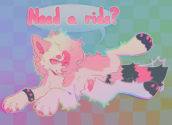 animal_genitalia animal_penis canine_genitalia canine_penis chest_tuft feral freckled_face freckles fur genitals hair half-erect inviting male penis pink_body pink_eyes pink_fur pink_hair pink_nose pink_tail smile solo sparklefur tail text tuft m1ss1ngtexture tetris_(m1ss1ngtexture) canid canine canis domestic_dog mammal 2025 english_text full-length_portrait model_sheet portrait