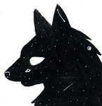 2019 canid canine canis comet mammal planet selinatc space star traditional_media_(artwork) wolf