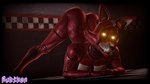 anthro ass_up athletic black_nose clothing crossgender curvy_figure ear_piercing female glowing glowing_eyes hair jack-o'_pose looking_at_viewer machine piercing pose red_body red_hair solo waist rubikon_(artist) five_nights_at_freddy's scottgames foxy_(fnaf) foxy_(rubikon) animatronic canid canine fox mammal robot 16:9 3d_(artwork) blender_(artwork) digital_media_(artwork) hi_res widescreen