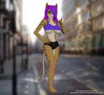 cat clothing cutoffs denim_shorts feline female hot_pants invalid_tag kitsunezetsumei mammal pants shorts tabby
Rating: Safe
Score: 0
User: nocturna
Date: April 16, 2014