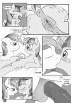 anus brother_(lore) brother_and_sister_(lore) comic cutie_mark dialogue digital_media_(artwork) dock_(anatomy) duo english_text equid equine erection fearingfun feathered_wings feathers female friendship_is_magic fur genitals greyscale hair hasbro hi_res horn incest_(lore) kiss_on_lips kissing male male/female mammal monochrome my_little_pony mythological_creature mythological_equine mythology nude penis pussy shining_armor_(mlp) sibling_(lore) simple_background sister_(lore) surprise_kiss tail teats text twilight_sparkle_(mlp) unicorn winged_unicorn wings