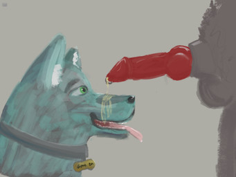 animal_genitalia animal_penis anthro balls bodily_fluids canine_genitalia canine_penis cum duo erection feral fur genital_fluids genital_piercing genitals knot knotted_penis male male/male open_mouth peeing peeing_on_another peeing_on_face peeing_while_erect penile penis penis_piercing piercing prince_albert_piercing shadow_face sheath smile tongue tongue_out urine urine_on_face watersports wafflsett canid canine canis domestic_dog mammal wolf 4:3 digital_media_(artwork) hi_res