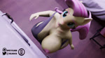 above accident accidental_exposure anthro anthrofied big_breasts bottomless bouncing_breasts breasts cleavage clothed clothing down_blouse female high-angle_view huge_breasts jumping navel nipple_slip nipples off_shoulder one_breast_out shirt solo topwear wardrobe_malfunction sfmoclock friendship_is_magic hasbro my_little_pony fluttershy_(mlp) equid equine mammal 16:9 3d_(artwork) 3d_animation animated digital_media_(artwork) hi_res no_sound short_playtime webm widescreen