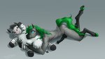 anatomically_correct anatomically_correct_genitalia anatomically_correct_penis animal_genitalia animal_penis anthro balls blue_eyes butt equine_genitalia equine_penis erection fangs flared_penis fur genitals green_hair grey_body grey_fur hair hooves looking_at_viewer male medial_ring nude penile penis plushie simple_background smile solo stripes tail teeth tongue tongue_out toy conditional_dnp tgt1512 celtic_mythology european_mythology mythology pisces_kelp_(fursona) equid equine horse kelpie mammal mythological_creature mythological_equine zebra equine_sheath digital_media_(artwork)