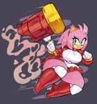 accessory anthro big_breasts boots breasts clothing eyelashes female footwear fur glistening gloves green_eyes hair hair_accessory hairband hammer handwear high_heeled_boots high_heels looking_at_viewer pink_body pink_fur pink_hair shoes smile solo thick_thighs tools jamoart sega sonic_the_hedgehog_(series) amy_rose eulipotyphlan hedgehog mammal 2024 absurd_res digital_media_(artwork) hi_res signature